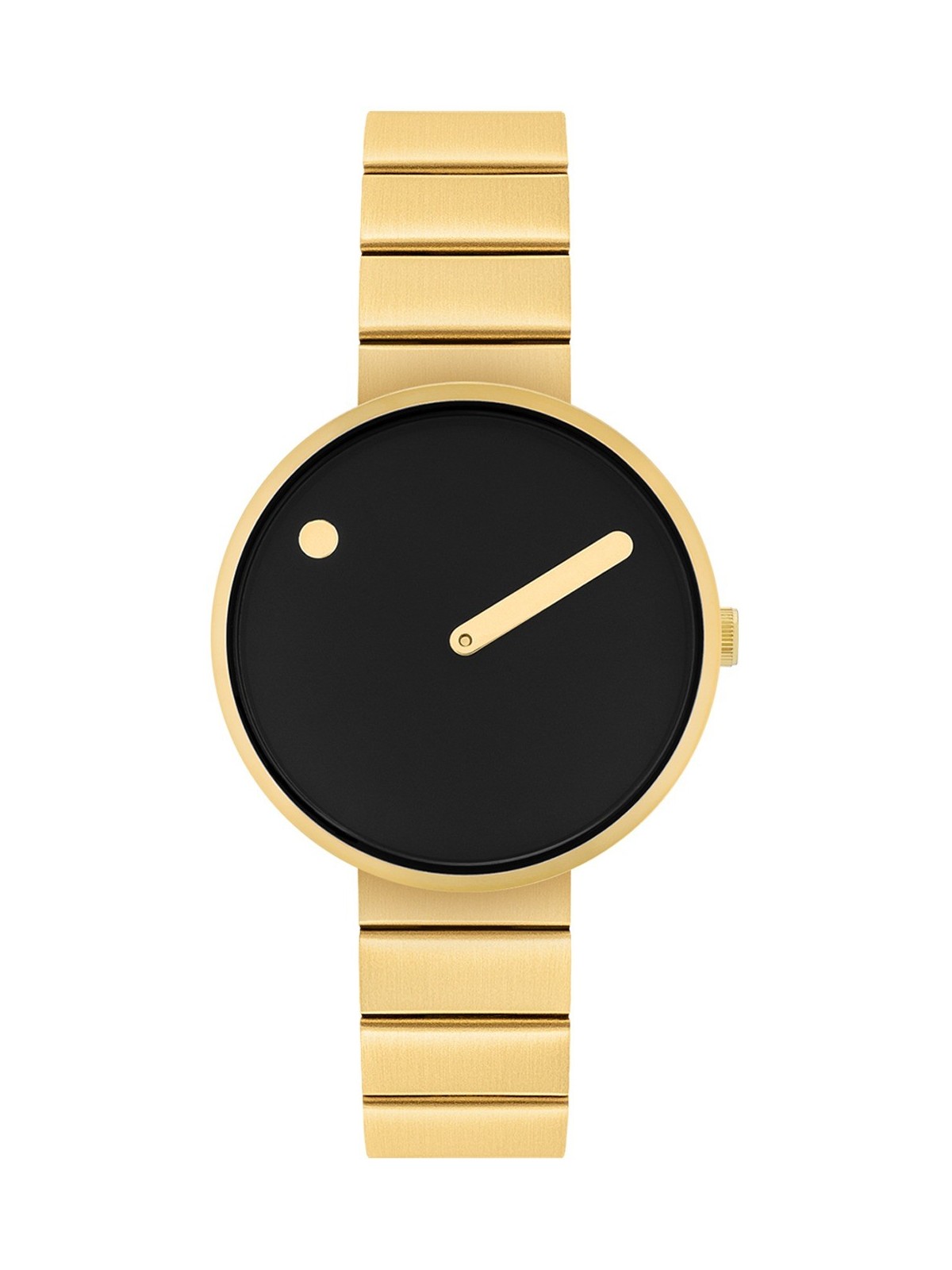Picto 34087-2914 Brushed Gold 34mm 5ATM