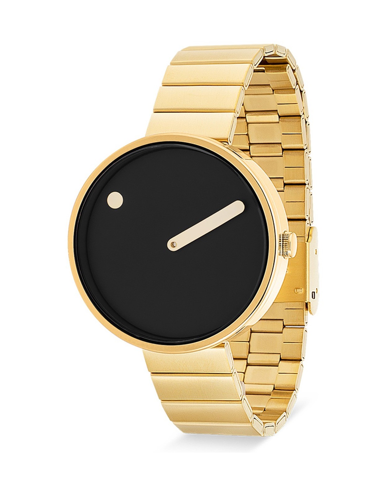Picto 34087-2914 Brushed Gold 34mm 5ATM