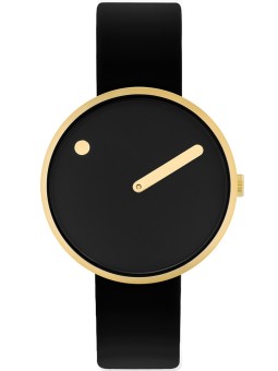 Picto 34087-4114G Unisex Black 34mm 5ATM