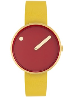 Picto 34097-6114G Unisex Cinnamon Red 34mm 5ATM