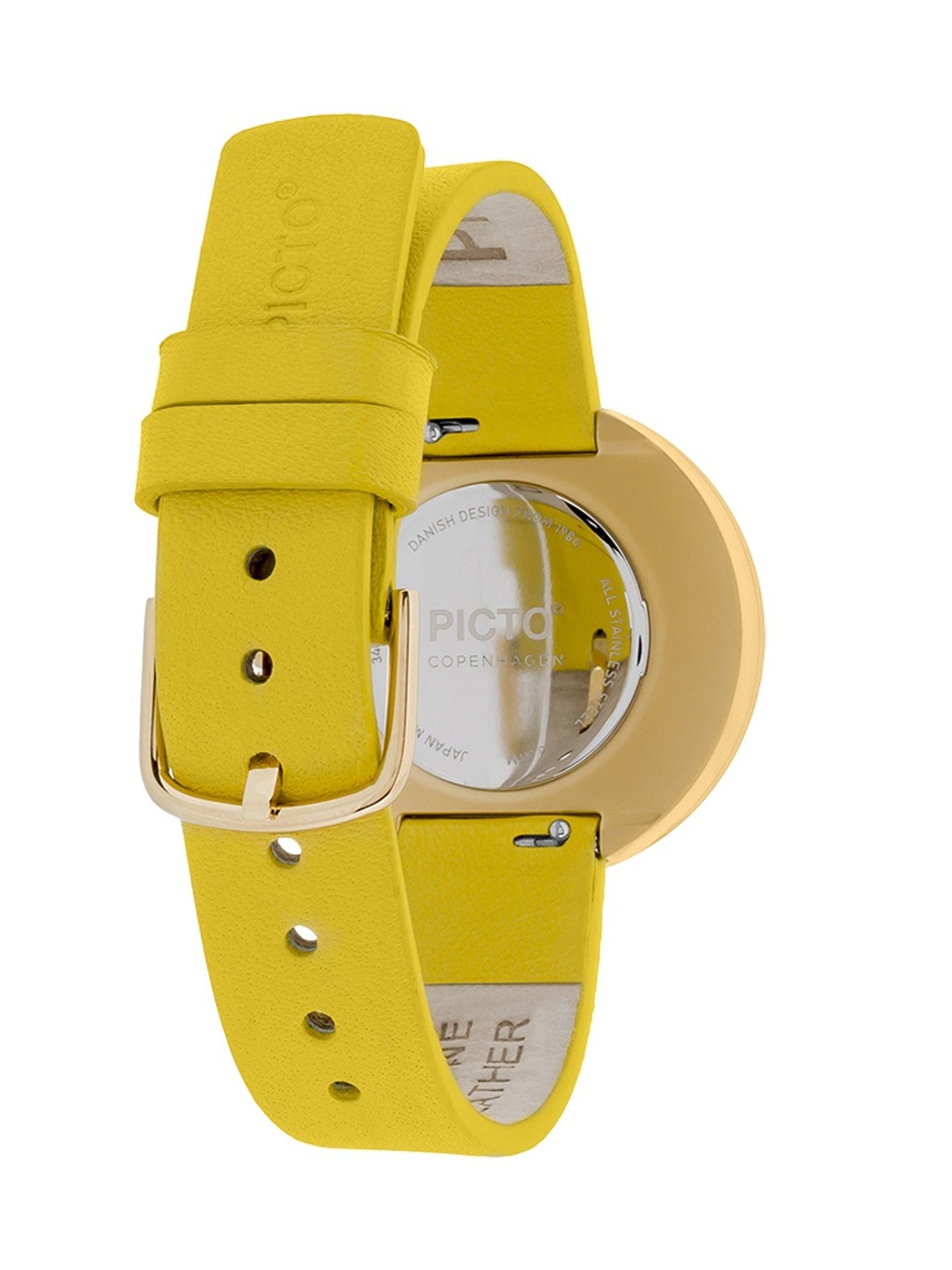 Picto 34097-6114G Unisex Cinnamon Red 34mm 5ATM