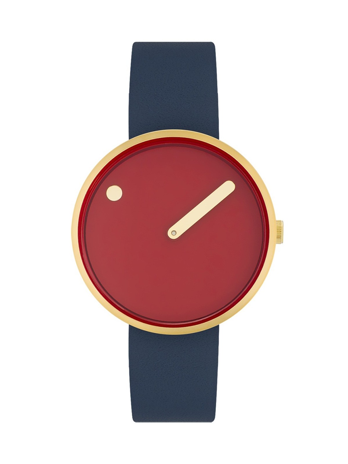 Picto 34097-6714G Unisex Cinnamon Red 34mm 5ATM