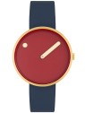 Picto 34097-6714G Unisex Cinnamon Red 34mm 5ATM
