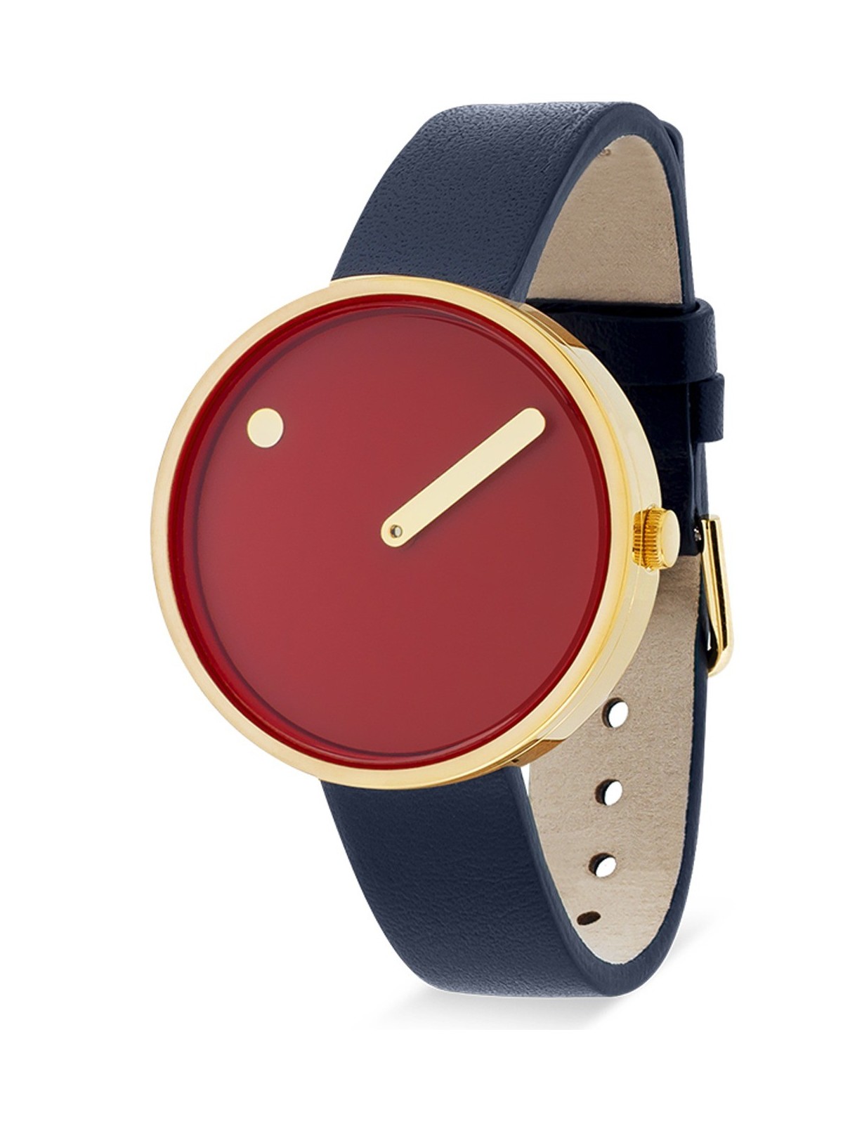 Picto 34097-6714G Unisex Cinnamon Red 34mm 5ATM