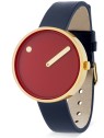 Picto 34097-6714G Unisex Cinnamon Red 34mm 5ATM