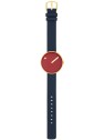 Picto 34097-6714G Unisex Cinnamon Red 34mm 5ATM