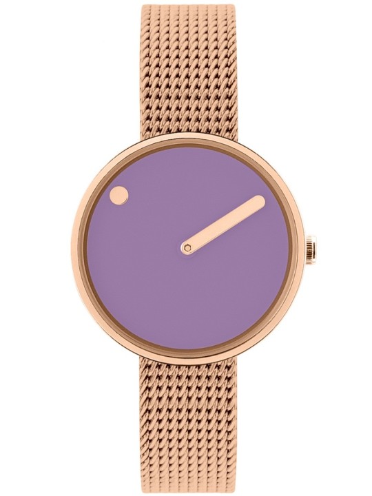 Picto 43303-1112 Ladies Watch Violet Glow 30mm 5ATM