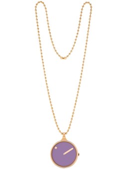 Picto 43303-9012R Ladies Watch Violet Glow Necklace 30mm 5ATM