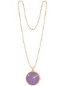 Picto 43303-9012R Ladies Watch Violet Glow Necklace 30mm 5ATM