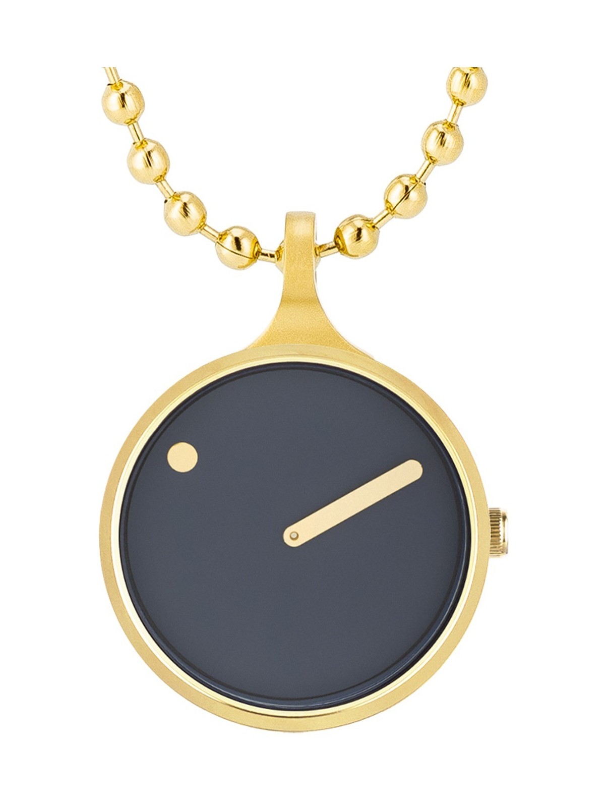 Picto 43317-9012G Gold Necklace 30mm 5ATM