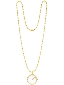 Picto 43320-9012G Gold Necklace 30mm 5ATM