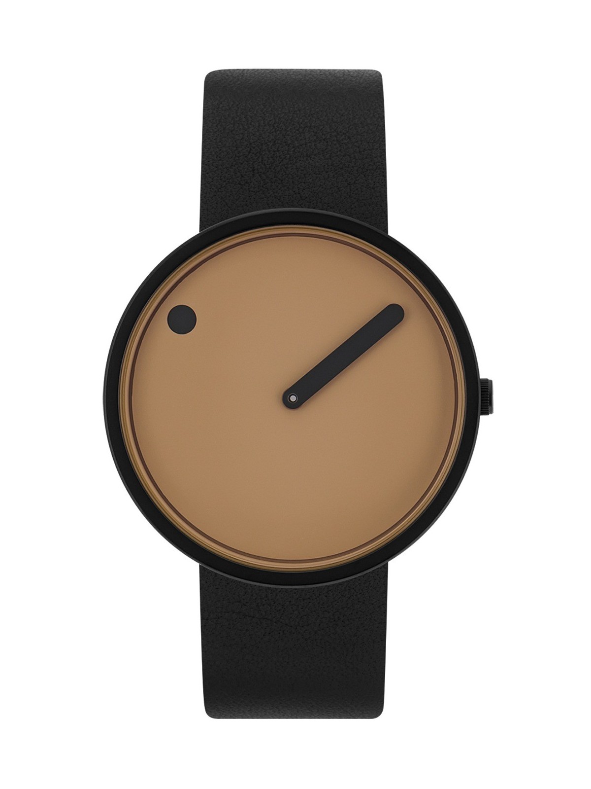 Picto 43349-4120B Unisex Cappucciono Brown 40mm 5ATM