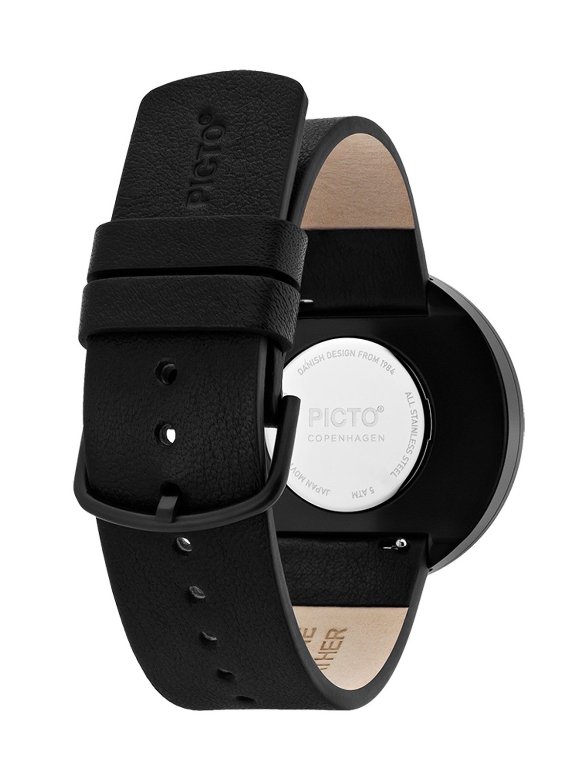 Picto 43349-4120B Unisex Cappucciono Brown 40mm 5ATM