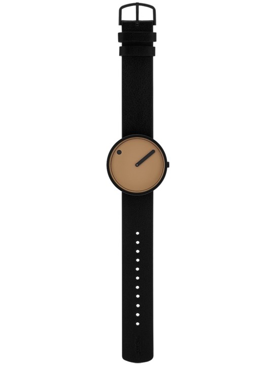 Picto 43349-4120B Unisex Cappucciono Brown 40mm 5ATM