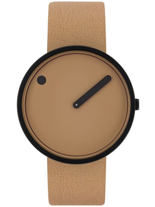 Picto 43349-4820B Unisex Cappucciono Brown 40mm 5ATM