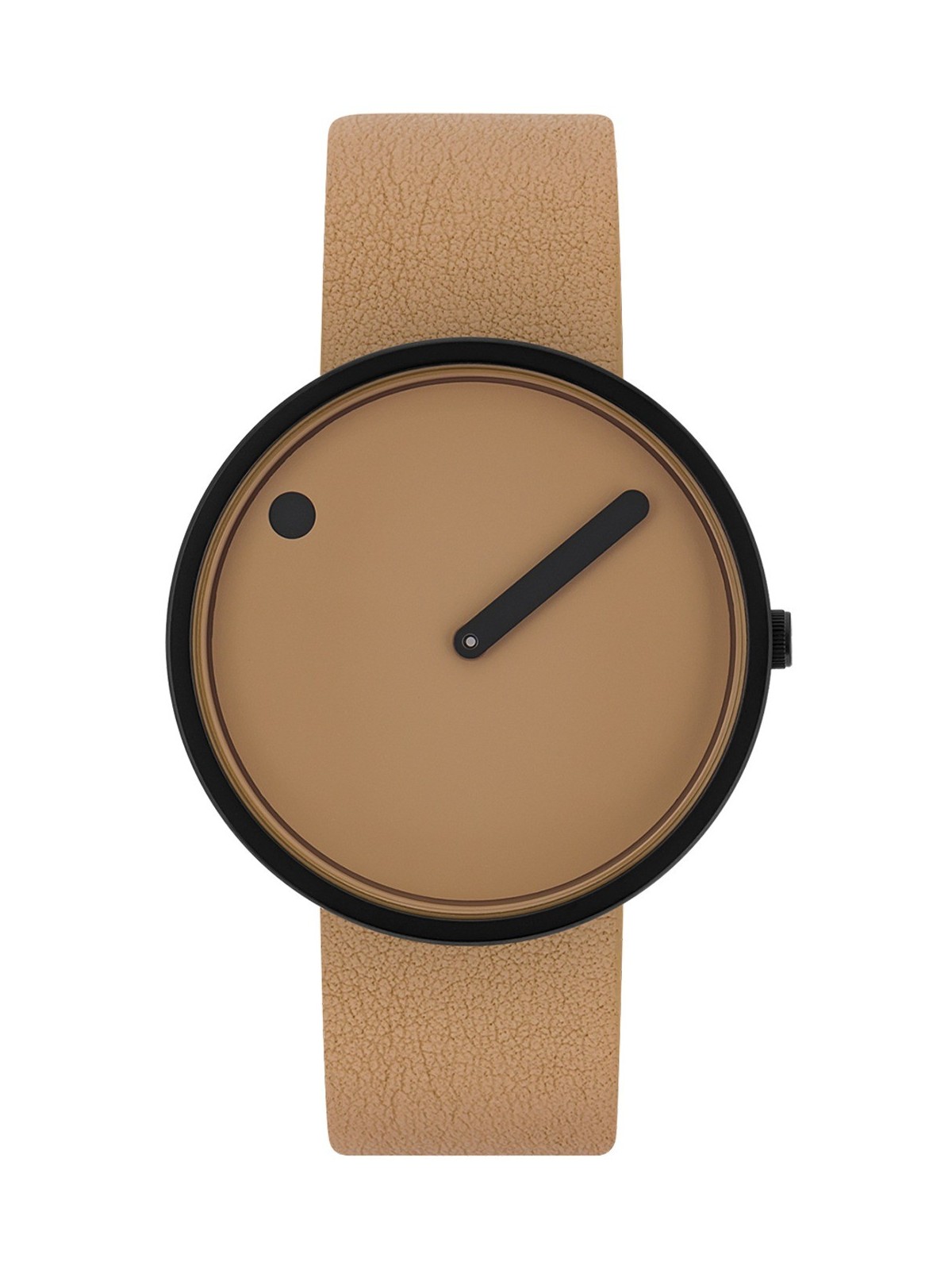 Picto 43349-4820B Unisex Cappucciono Brown 40mm 5ATM