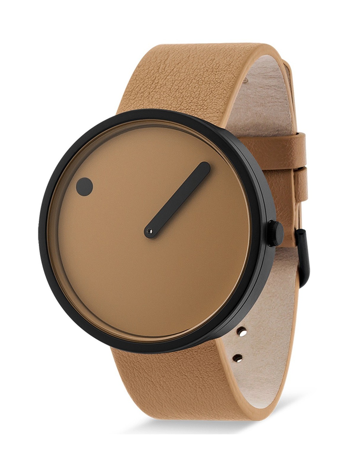 Picto 43349-4820B Unisex Cappucciono Brown 40mm 5ATM
