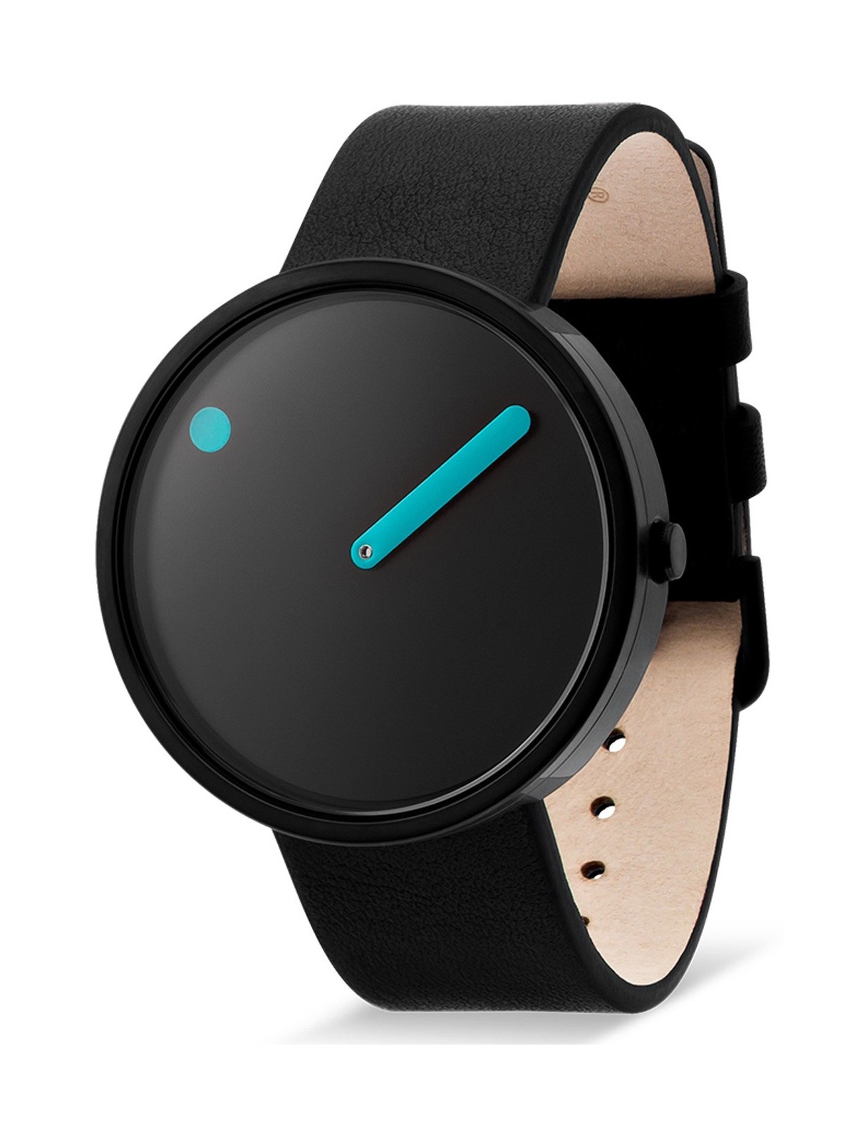Picto 43350-4120B Unisex Black 40mm 5ATM
