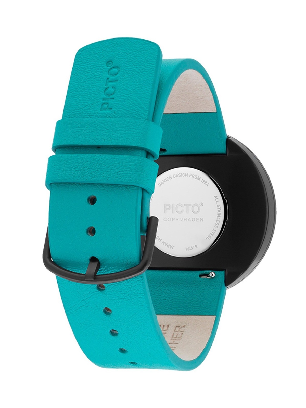 Picto 43350-5020B Black 40mm 5ATM