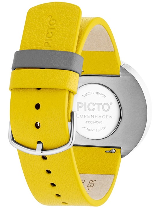 Picto 43352-6120S Unisex Thunder Grey 40mm 5ATM