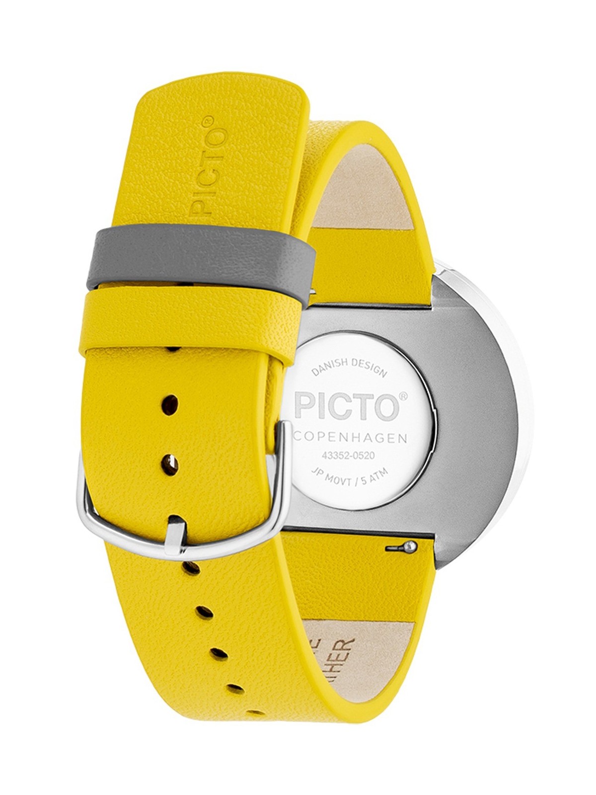 Picto 43352-6120S Unisex Thunder Grey 40mm 5ATM