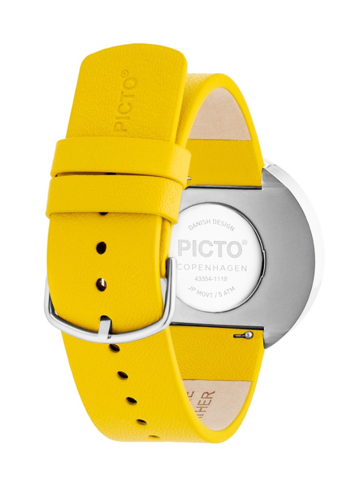 Picto 43354-6120S Mustard Yellow 40mm 5ATM