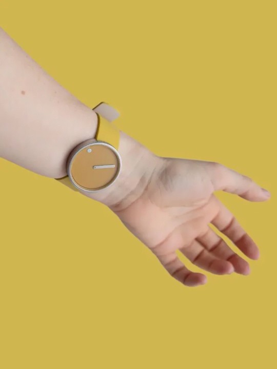 Picto 43354-6120S Mustard Yellow 40mm 5ATM