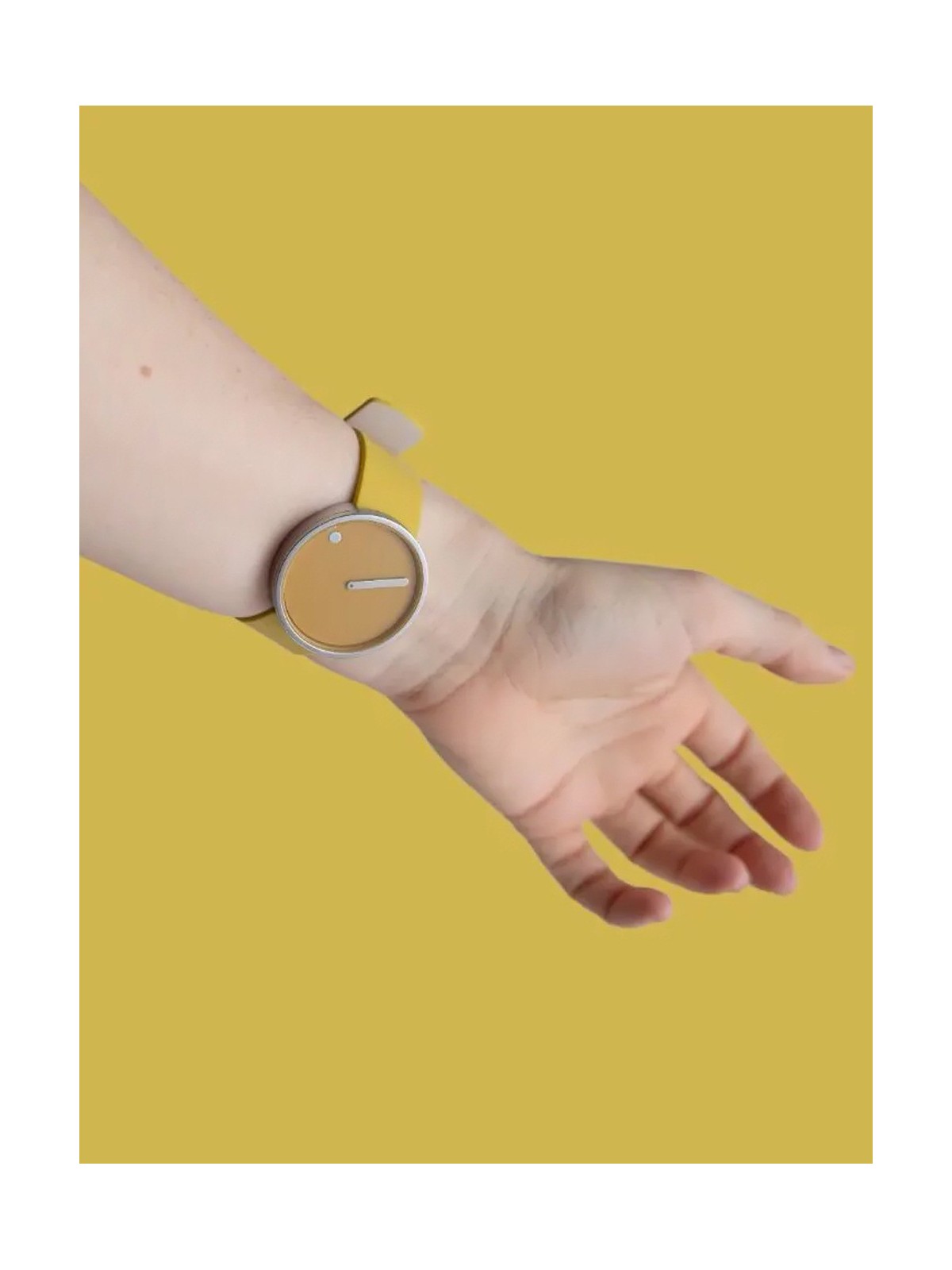 Picto 43354-6120S Mustard Yellow 40mm 5ATM