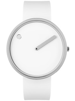 Picto 43364-0220S Unisex White Silicone 40mm 5ATM