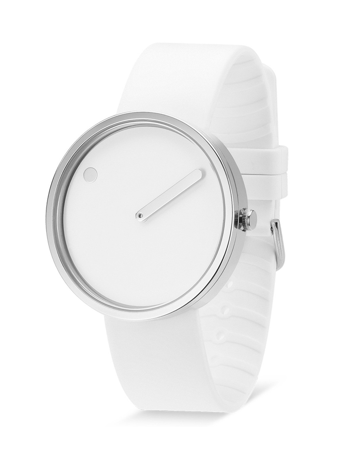 Picto 43364-0220S Unisex White Silicone 40mm 5ATM