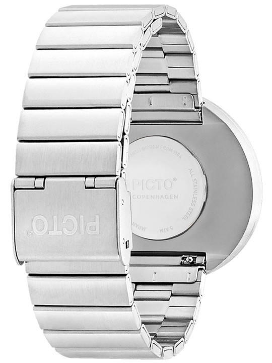 Picto 43364-2820 Brushed Steel 40mm 5ATM