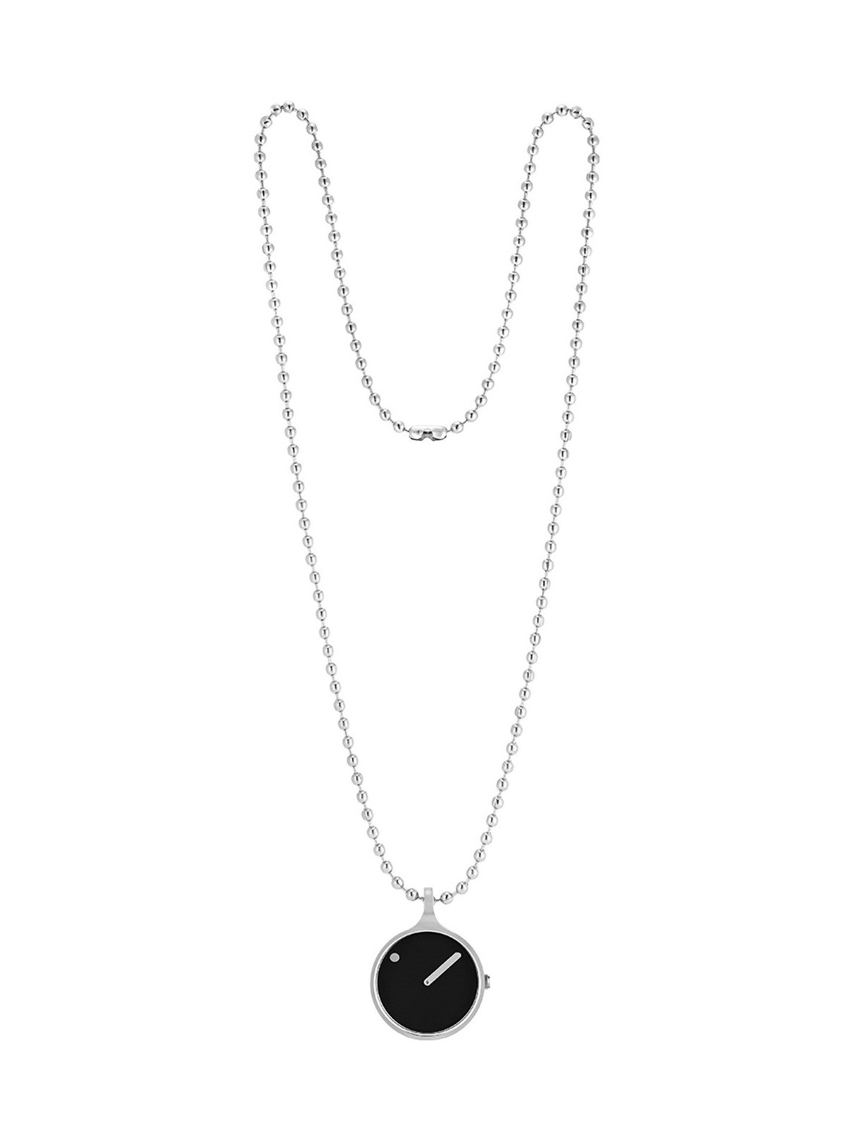 Picto 43369-9012S Ladies Watch Black Necklace 30mm 5ATM