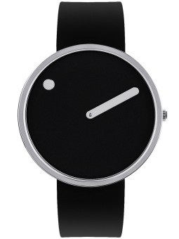 Picto 43370-0120S Black Silicone 40mm 5ATM