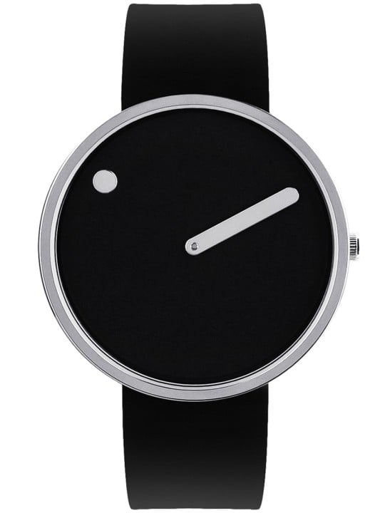 Picto 43370-0120S Black Silicone 40mm 5ATM