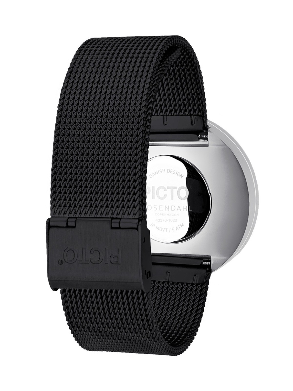 Picto 43370-1020 Matt black 40mm 5ATM