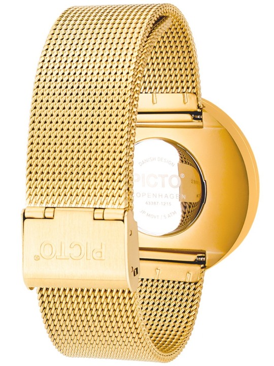 Picto 43387-0920G Black 40mm 5ATM
