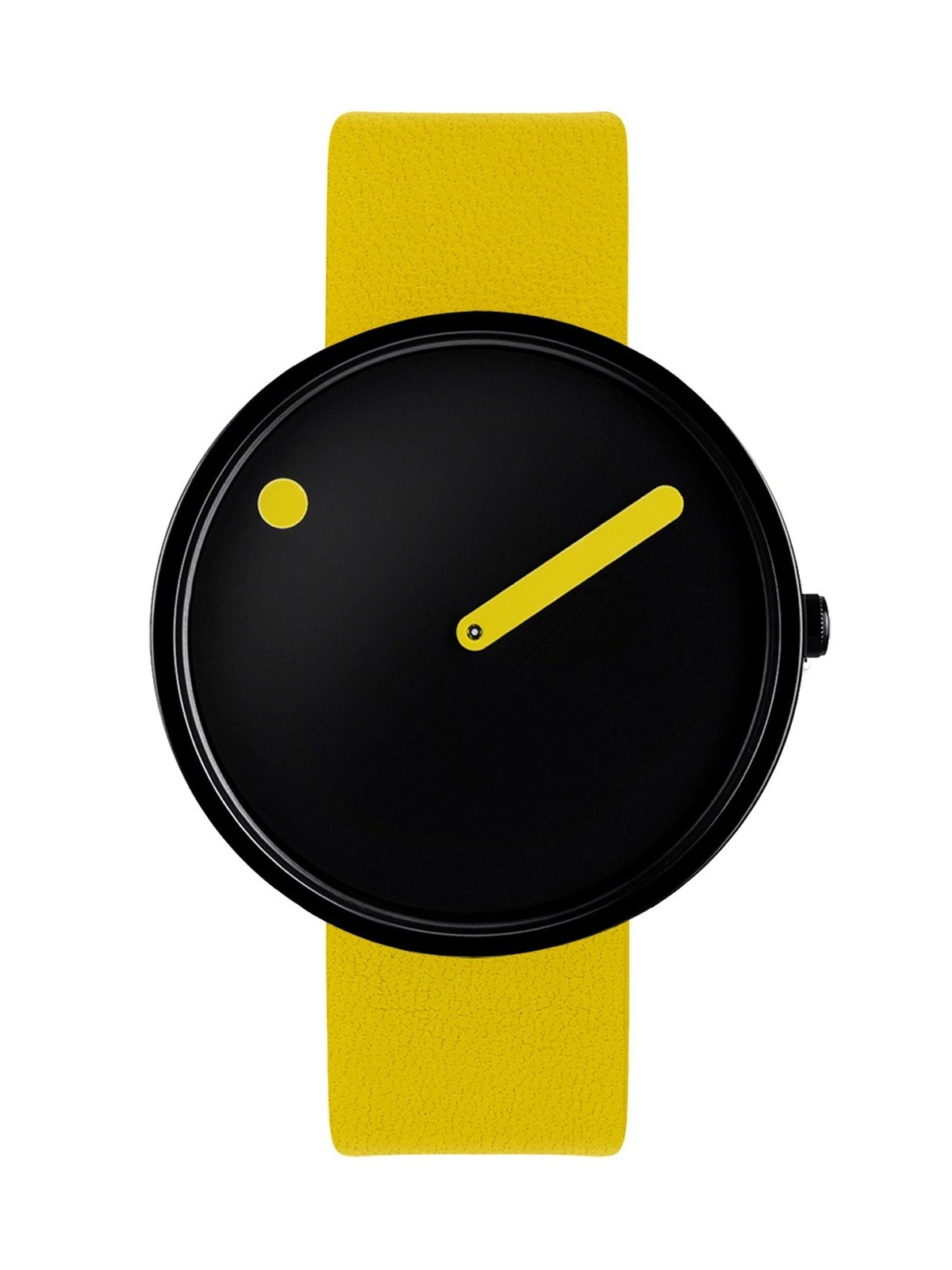 Picto 43388-6120B Unisex Canary Yellow 40mm 5ATM
