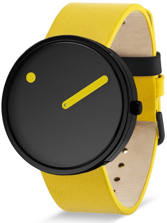Picto 43388-6120B Unisex Canary Yellow 40mm 5ATM
