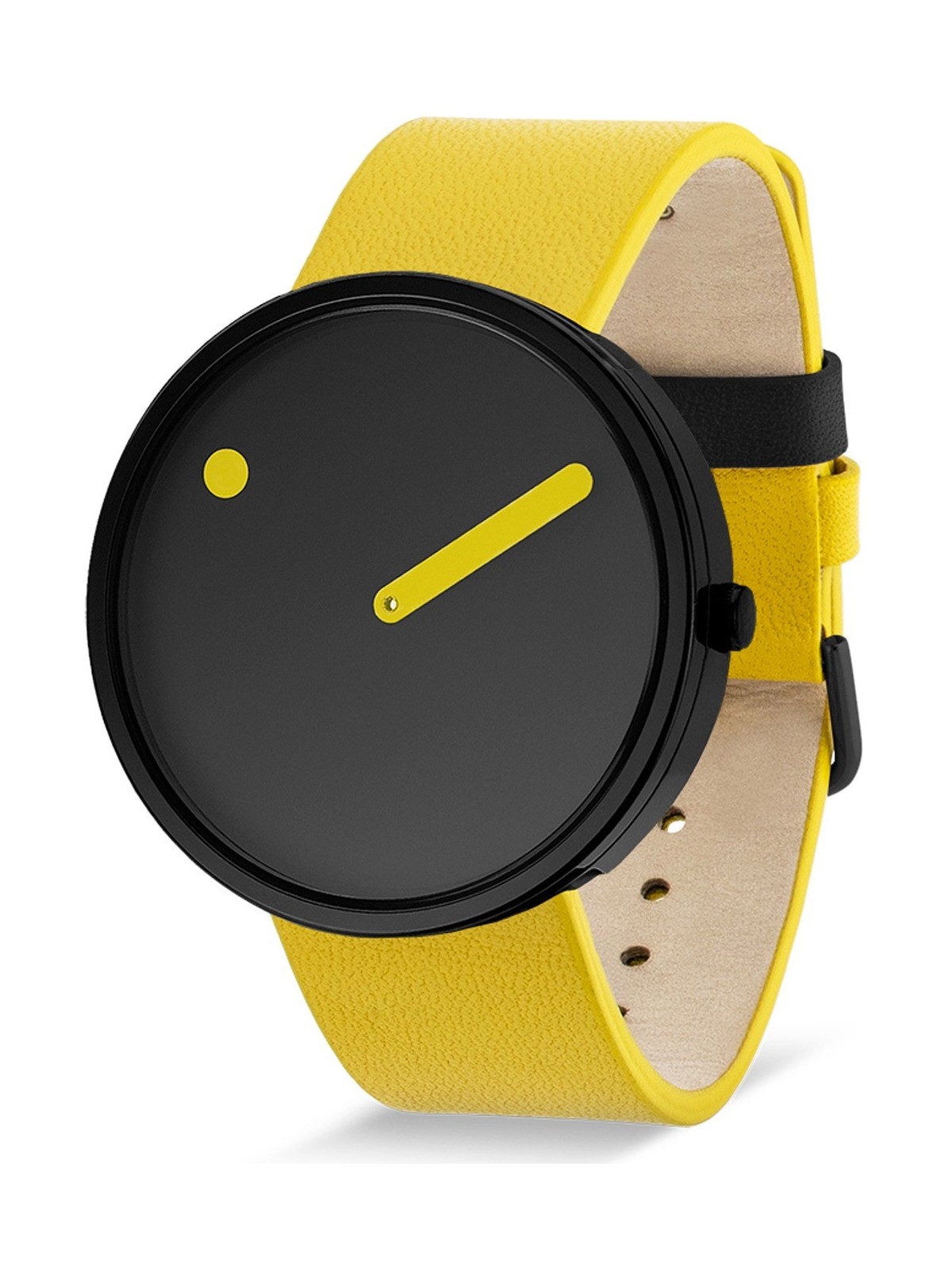 Picto 43388-6120B Unisex Canary Yellow 40mm 5ATM