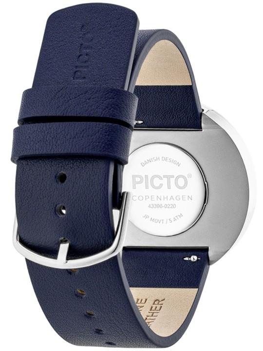 Picto 43393-6720S Unisex Midnight Blue 40mm 5ATM