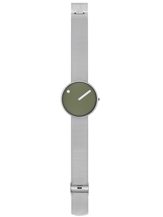 Picto 43396-0820S Fresh Olive 40mm 5ATM