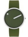 Picto 43396-7764S Unisex Fresh Olive Silicone 40mm 5ATM