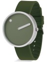 Picto 43396-7764S Unisex Fresh Olive Silicone 40mm 5ATM