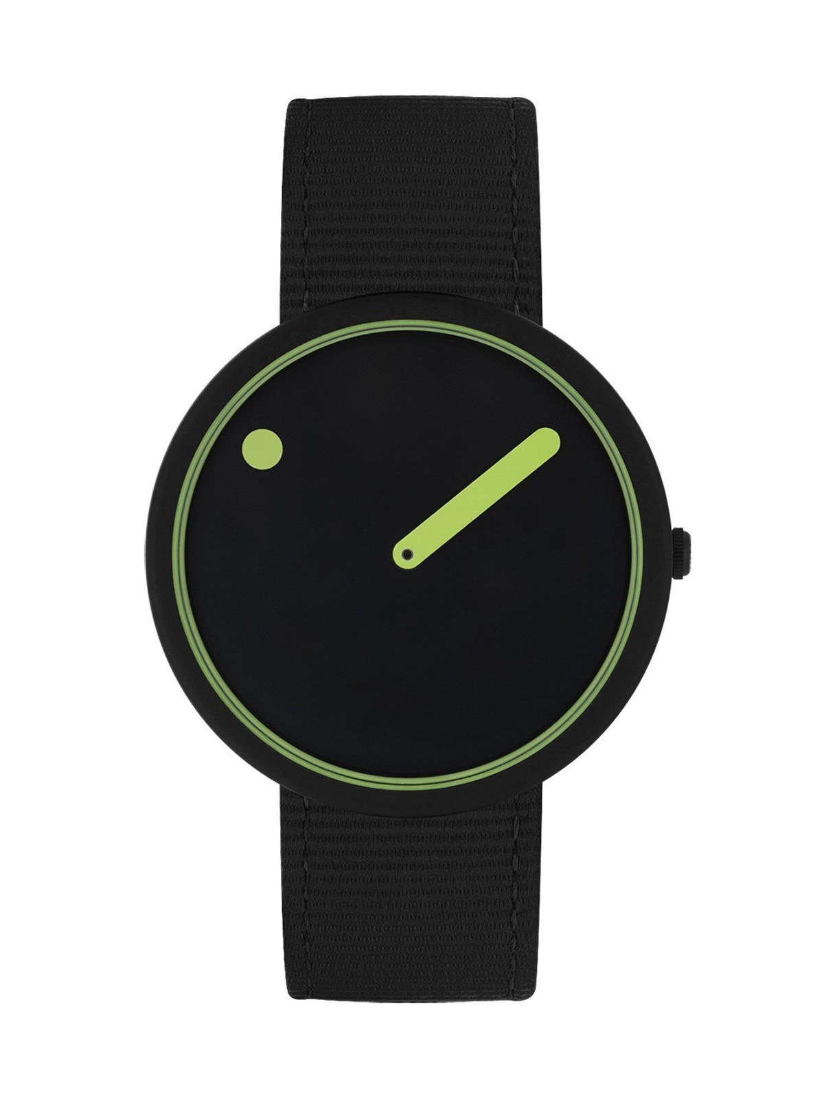 Picto R44023-R006 Manta Ray Black and Paradise Green 40mm ATM