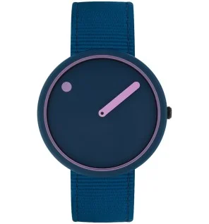 Picto R44025-R003 Deep Blue and Pink Reef 40mm 5ATM