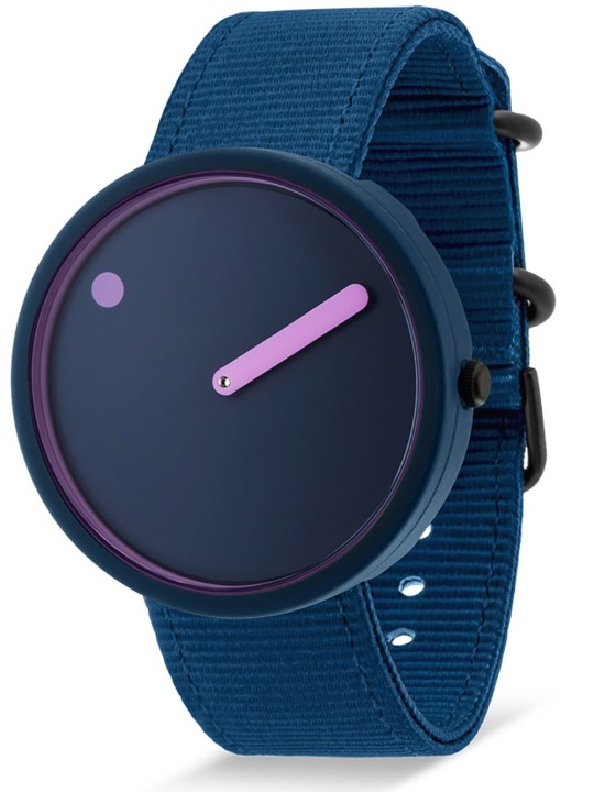 Picto R44025-R003 Deep Blue and Pink Reef 40mm 5ATM