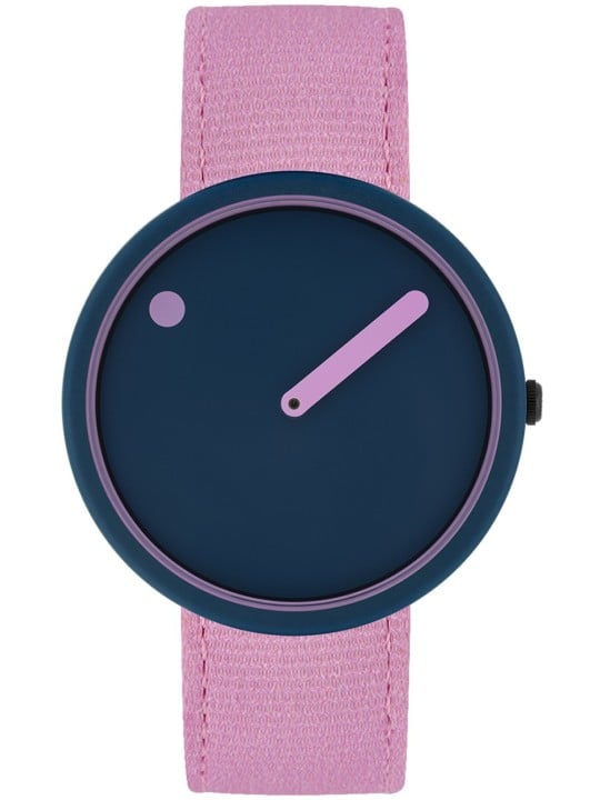 Picto R44025-R010 Deep Blue and Pink Reef 40mm 5ATM