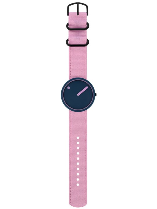 Picto R44025-R010 Deep Blue and Pink Reef 40mm 5ATM