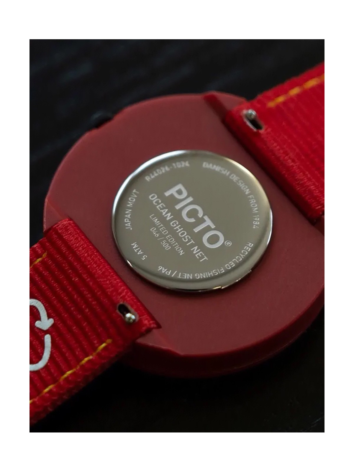 Picto R44026-R026 Sunny Red Limited Edition 40mm 5ATM