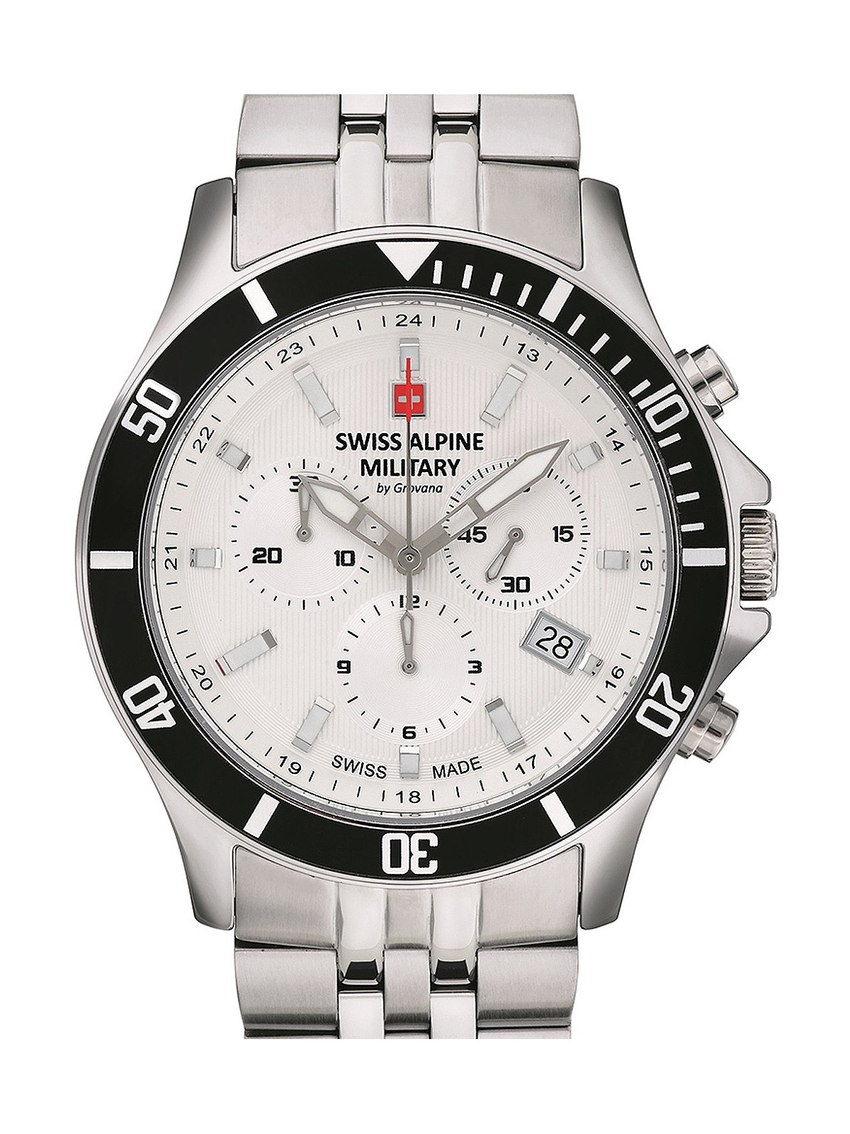 Swiss Alpine Military 7022.9132 chronograph 42mm 10ATM